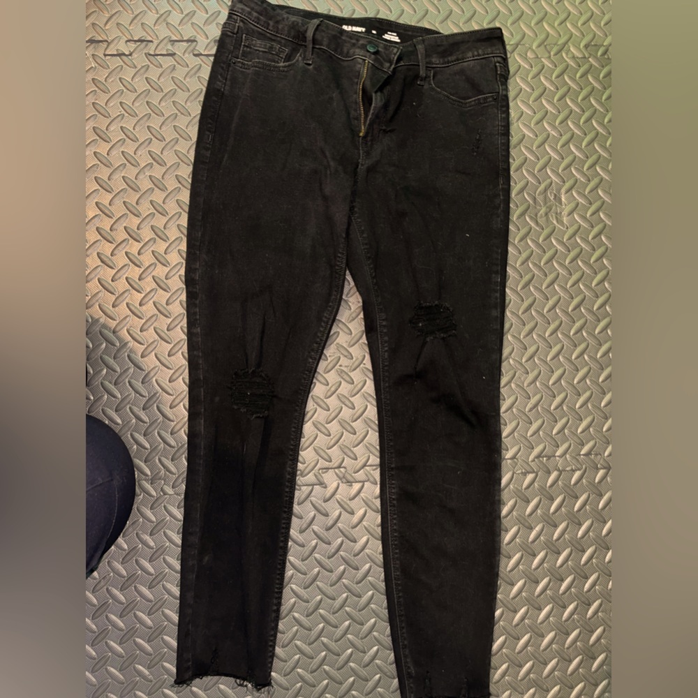 Old Navy black Rockstar Jeans